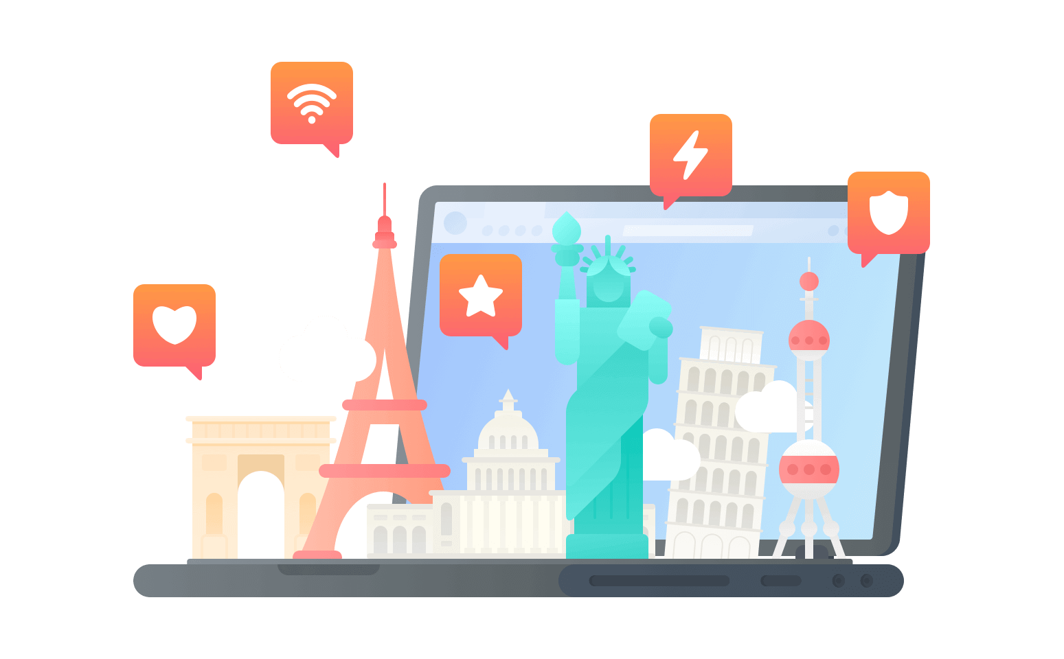 在圣皮埃尔和密克隆岛连接到中国vpn - 云回国